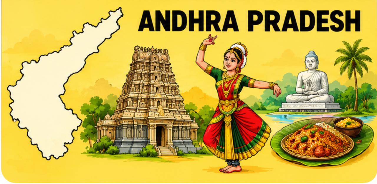 Andhra Pradesh Tirupati and Coastal heritage